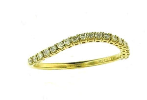 14Y Round Diamond Flexi-Contour Band sz 6.5