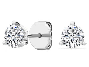 14W Round Martini Set Lab Grown Diamond Studs
