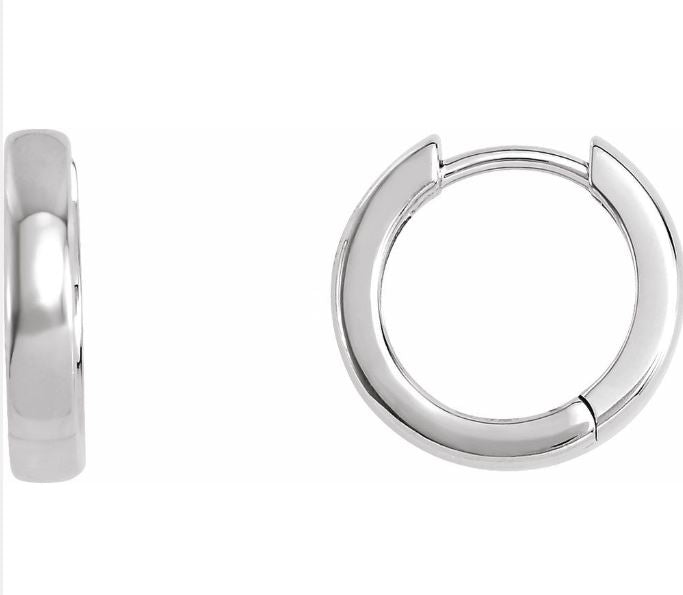 14W Huggie Hoop Earrings