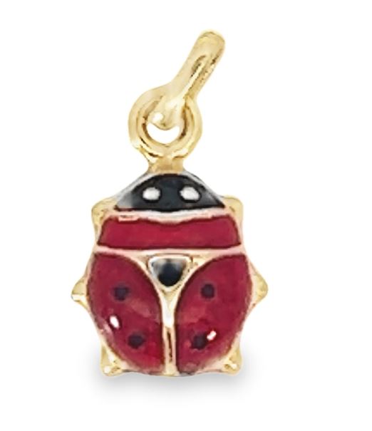 14Y Enamel Ladybug Pendant