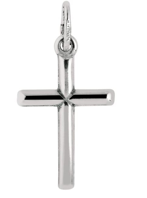 Sterling Silver 3D Cross Pendant
