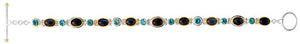 Michou SS/22K Vermeil Blue Topaz/ Labradorite Bracelet