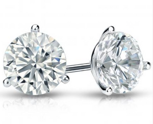14W 1.80ctw D/SI-1 Lab Grown Diamond Martini Stud Earrings