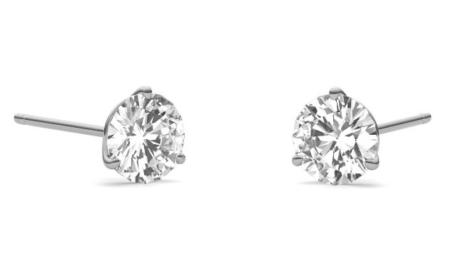 14W .41ctw G-H/SI2 3.6mm Diamond Stud Earrings