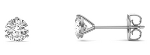 14W .64ctw I-J/I1 4.3mm Diamond Stud Earrings