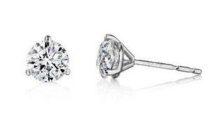 14W .60ctw I/SI2 4.2mm Diamond Stud Earrings