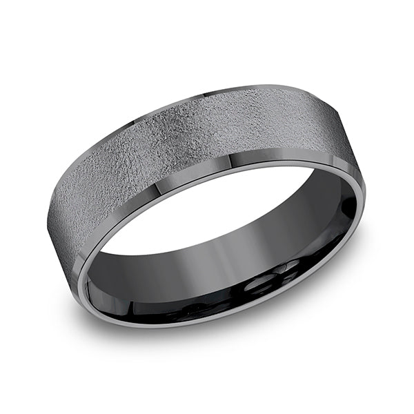 tantalum comfort-fit wedding band