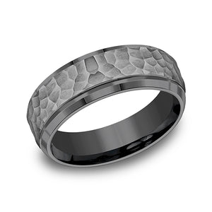 tantalum comfort-fit design wedding band