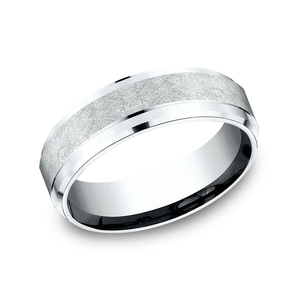 comfort-fit design wedding ring