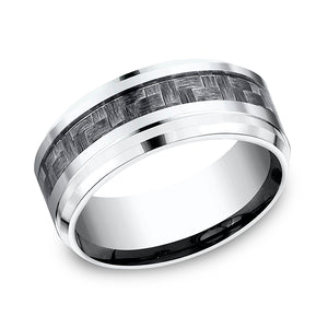 cobalt comfort-fit design wedding band