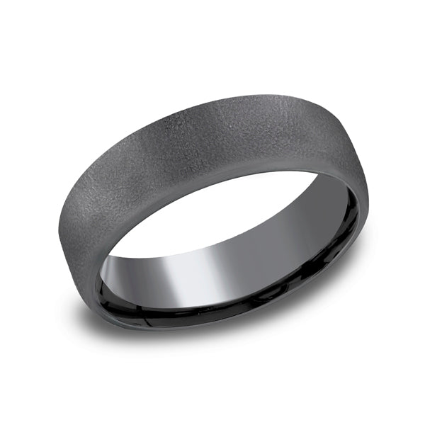 tantalum comfort-fit wedding band