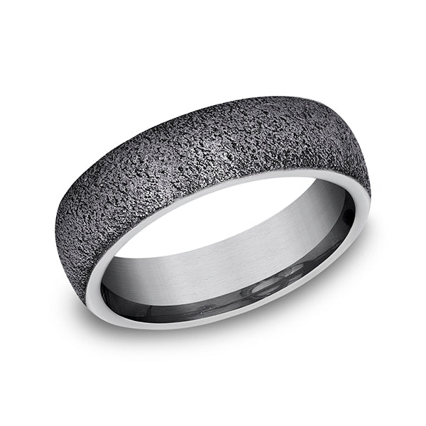 tantalum comfort-fit wedding band