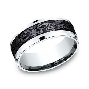 ammara stone comfort-fit design ring