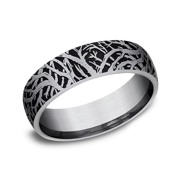 tantalum comfort-fit wedding band