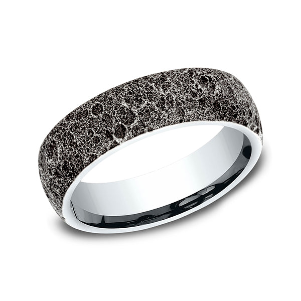 comfort-fit design wedding band