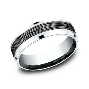 ammara stone comfort-fit design wedding ring