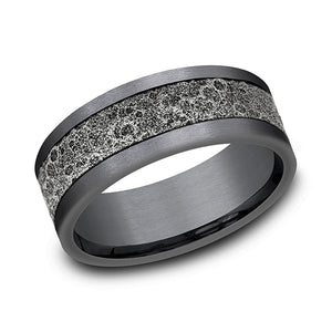 ammara stone comfort-fit design wedding band