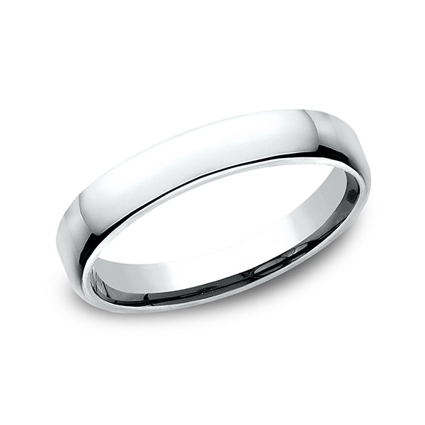 european comfort-fit wedding ring