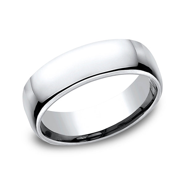 cobalt european comfort-fit design wedding band