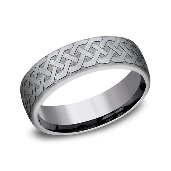 tantalum comfort-fit wedding band