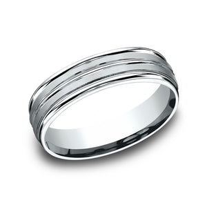 comfort-fit design wedding ring