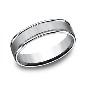 cobalt comfort-fit design wedding band