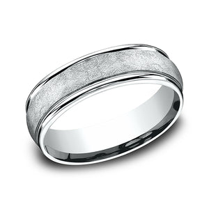 comfort-fit design wedding ring