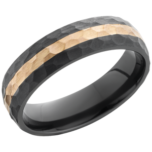 lashbrook zirconium collection zirconium 6mm domed band z6d12_14kr+hammer